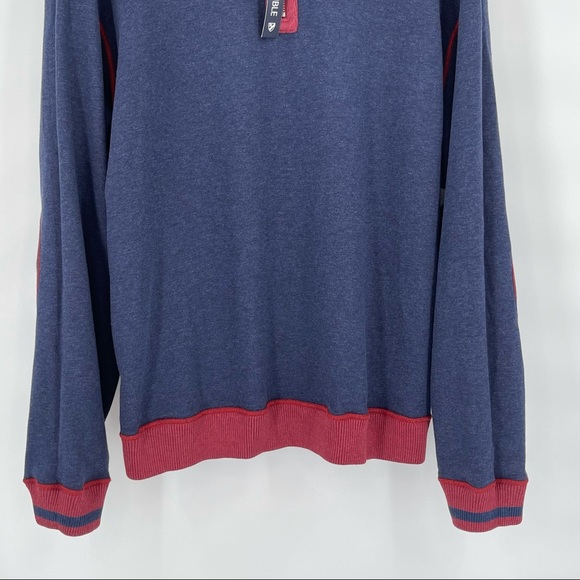NWT Cremieux Reversible 1/4 Zip Pullover Sweater Mens Size XXLarge - Picture 7 of 9